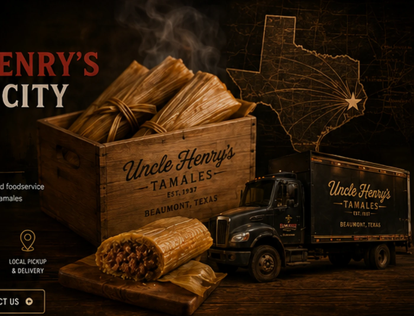 Uncle Henry's wholesale and distribution concept artwork